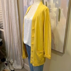 Pendleton Yellow Cardigan